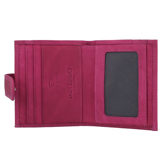 Jack Kinsky Aruba Geldbörse RFID Schutz Leder 10 cm