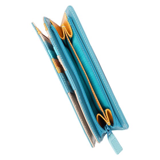 Mywalit Geldbörse RFID Schutz Leder 8 cm