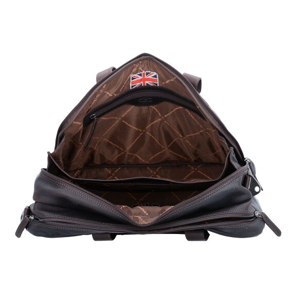 The Chesterfield Brand Wax Pull Up Aktentasche Leder 44 cm Laptopfach