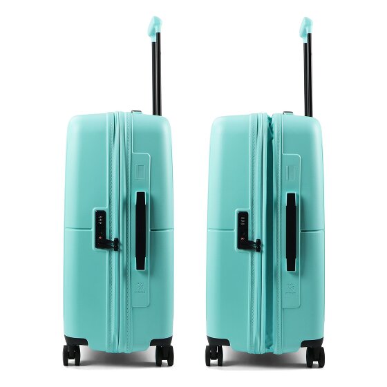 American Tourister Dashpop 4 Rollen Trolley 67 cm mit Dehnfalte