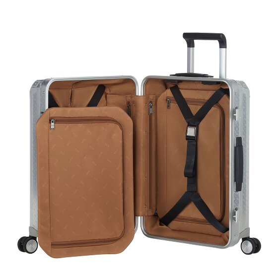 Samsonite Lite-Box Alu Boss Edition 4 Rollen Kabinentrolley 55 cm
