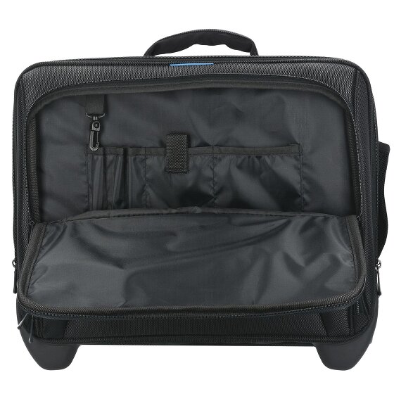 Dermata 2-Rollen Businesstrolley 42  cm Laptopfach