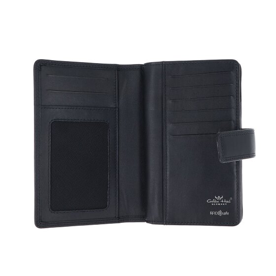 Golden Head Polo Geldbörse RFID Schutz Leder 15.5 cm