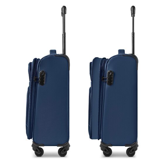 Smartbox Edition 04 4 Rollen Kabinentrolley 55 cm mit Dehnfalte