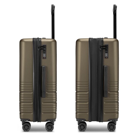 camel active Hanoi 4 Rollen Trolley M 65 cm mit Dehnfalte
