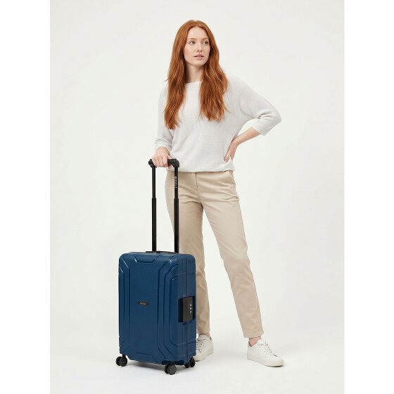 Redolz Essentials 15 4-Rollen Kabinentrolley 55 cm mit Dreipunkt-Verschluss