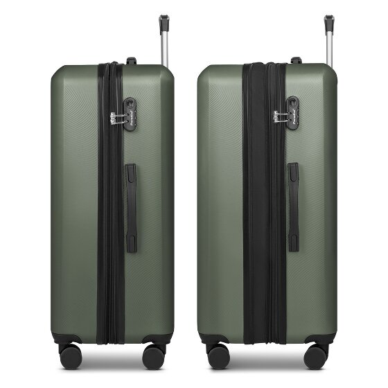 Check.In Paradise 2.0 4 Rollen Trolley L 78 cm mit Dehnfalte