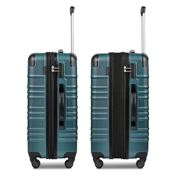 Wenger Amplar Evo 4 Rollen Trolley M 65 cm mit Dehnfalte