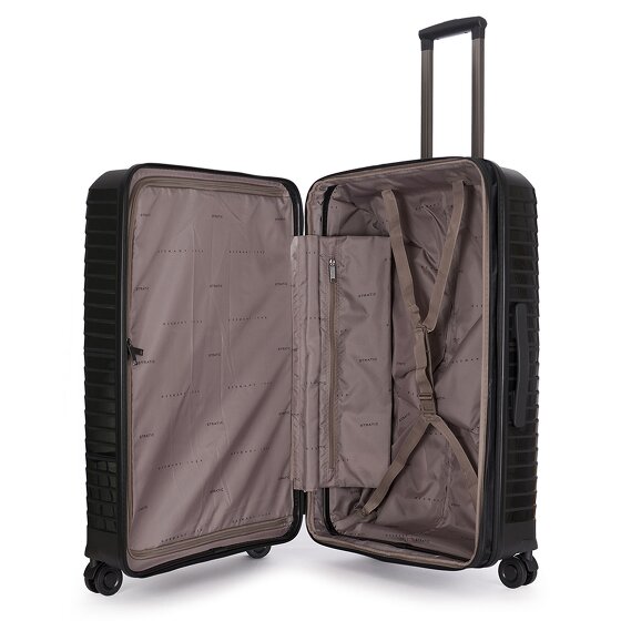 Stratic Bright+ 4 Rollen Trolley L 76 cm mit Dehnfalte