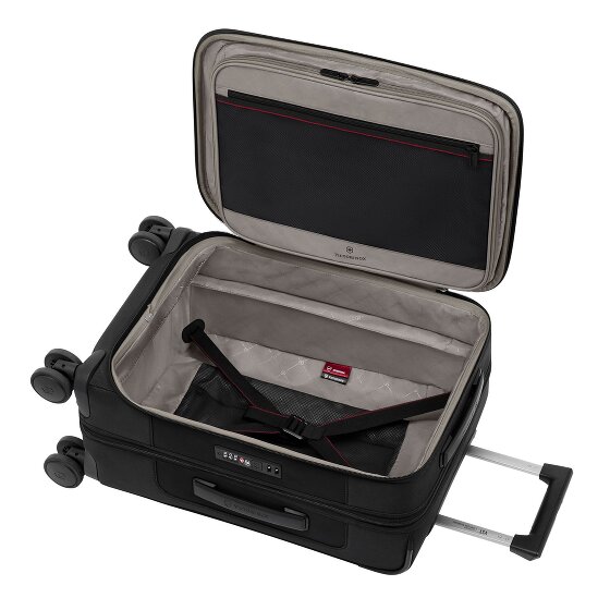 Victorinox Werks Traveler 7.0 4 Rollen Kabinentrolley 55 cm Laptopfach mit Dehnfalte