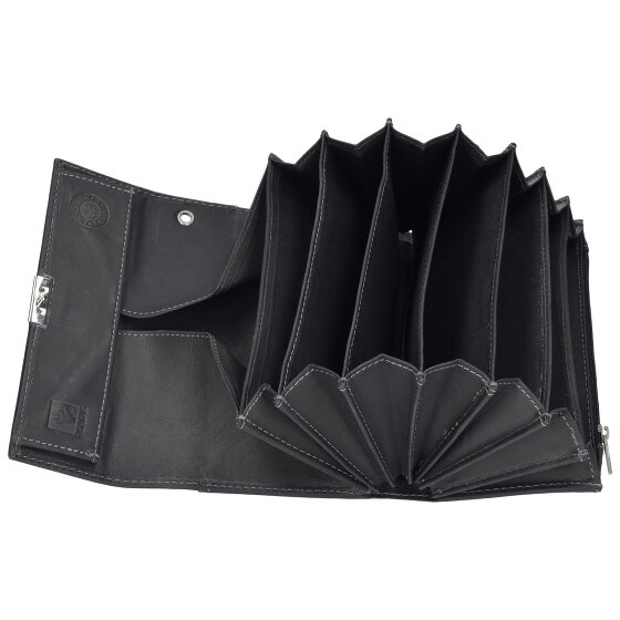 Greenburry Vintage Kellnerbörse Leder 18 cm