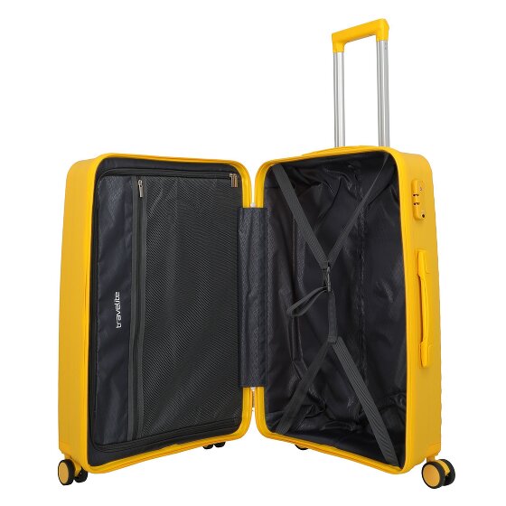 Travelite Pacific 4 Rollen Kofferset 3-teilig