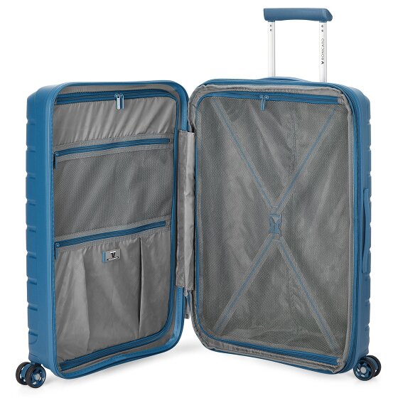 Roncato B-Flying Move 4 Rollen Trolley 68 cm mit Dehnfalte