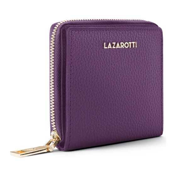 Lazarotti Bologna Leather Medium Zip-Around Geldbörse Leder 10 cm