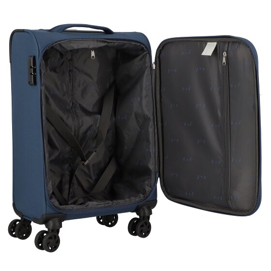 d&n Travel Line 6854 4-Rollen Kabinentrolley 55 cm