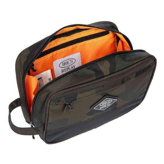 Bric's Replay Camouflage Kulturbeutel 25 cm