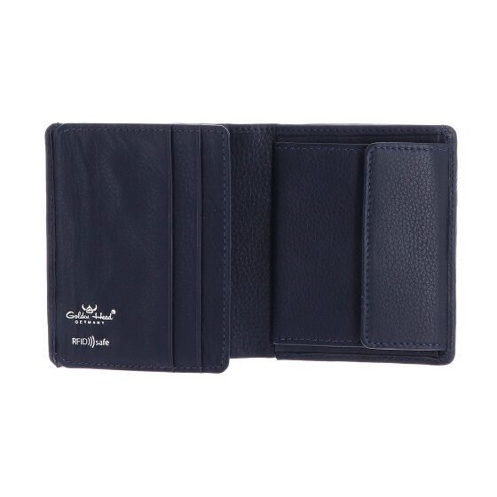 Golden Head Capri Geldbörse RFID Schutz Leder 10 cm