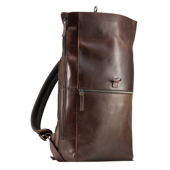 Jost Lund Business-Rucksack Leder 44 cm Laptopfach