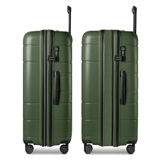 Redolz Essentials 11 4 Rollen Trolley 76 cm mit Dehnfalte