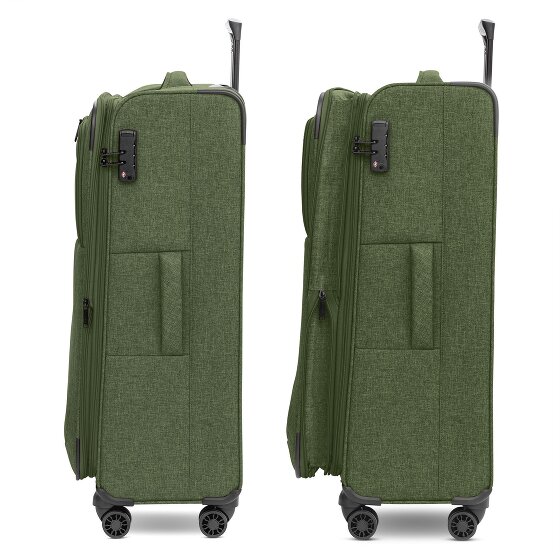 Redolz Essentials 12 LARGE 4 Rollen Trolley 79 cm mit Dehnfalte