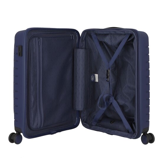 Bric's Ulisse 4 Rollen Kabinentrolley 55 cm mit Dehnfalte