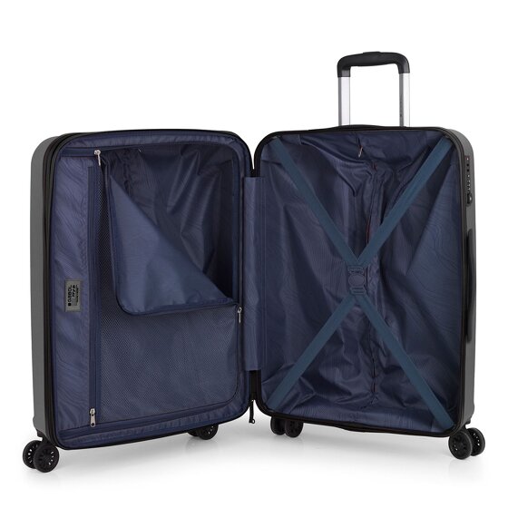 Gabol Montreal 4 Rollen Kofferset 3-teilig mit Dehnfalte