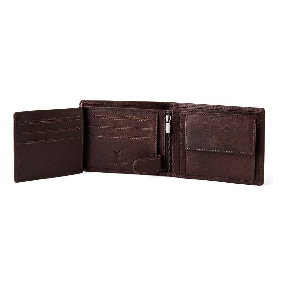 Jack Kinsky Porto 101 Geldbörse RFID Schutz Leder 12.5 cm
