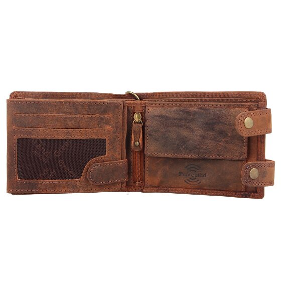 Greenland Nature Montenegro Geldbörse RFID Leder 12 cm