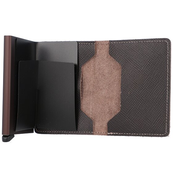 Secrid Slimwallet Saffiano Kreditkartenetui RFID Leder 7 cm