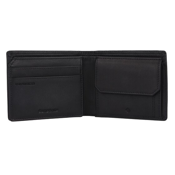 Samsonite Attack 2 Geldbörse RFID Schutz Leder 10.5 cm