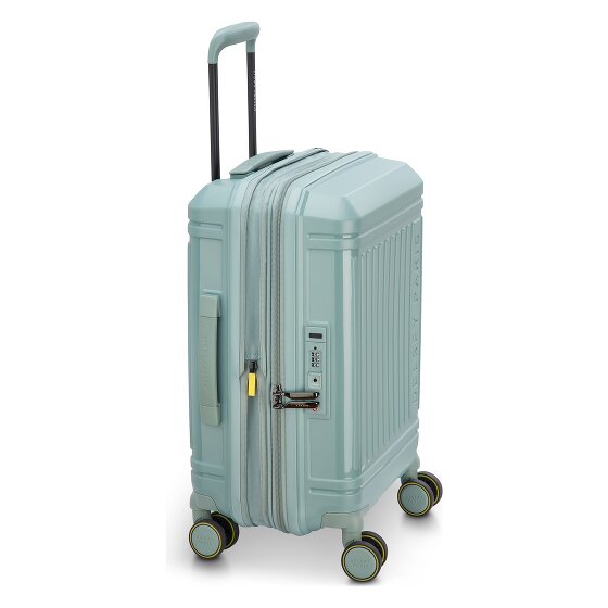 Delsey Paris Lutece 4 Rollen Kabinentrolley 55 cm mit Dehnfalte