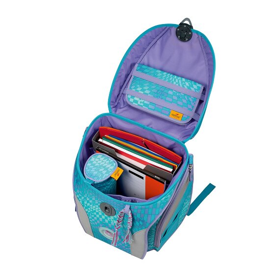 DerDieDas ErgoFlex Max LED Schulranzen-Set 5-teilig