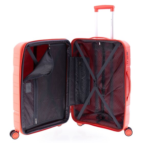 Gladiator 3800 4 Rollen Trolley 67 cm mit Dehnfalte