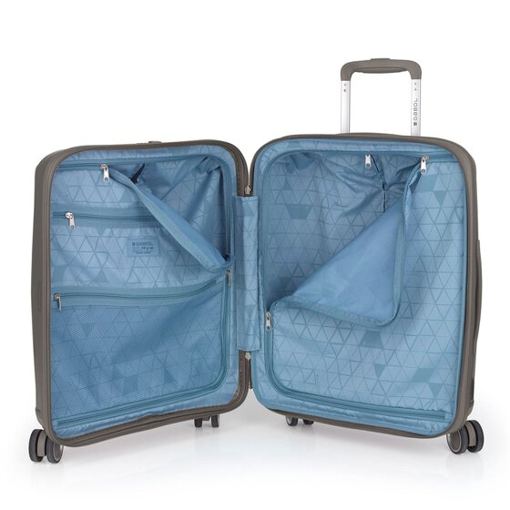 Gabol Queens 4 Rollen Kabinentrolley S 54 cm mit Dehnfalte