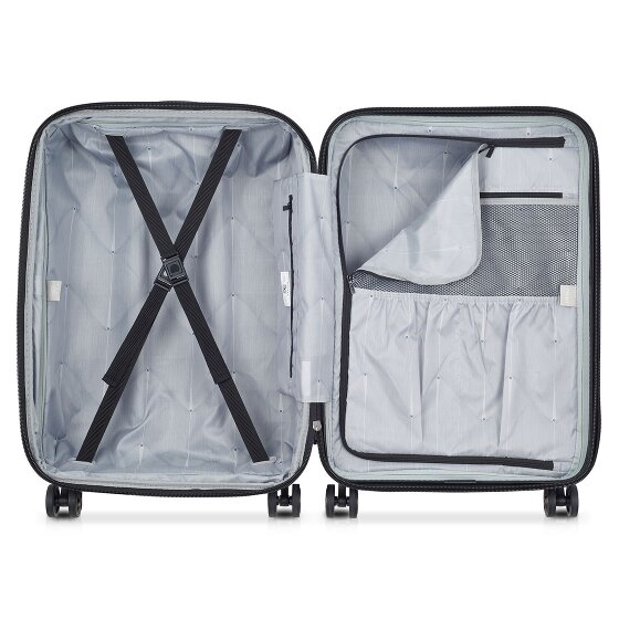 Delsey Paris Shadow 5.0 4 Rollen Trolley 66 cm mit Dehnfalte