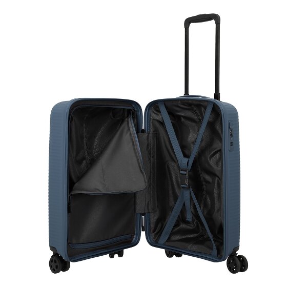 Travelite Air Stripe 4 Rollen Kabinentrolley 55 cm