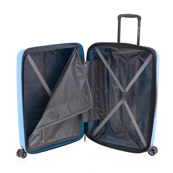 Gladiator 2800 4 Rollen Trolley 67 cm mit Dehnfalte