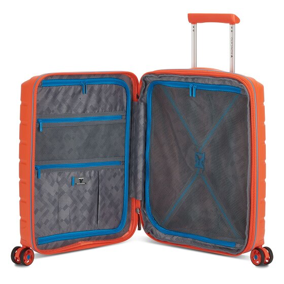 Roncato B-Flying Move 4 Rollen Kabinentrolley 55 cm mit Dehnfalte
