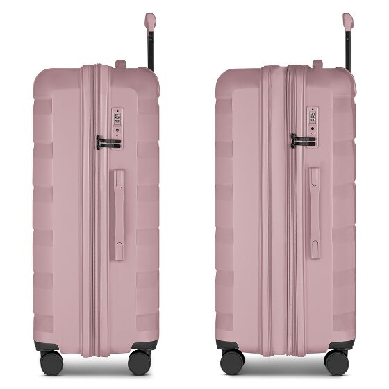 d&n South Dakota 4 Rollen Trolley L 76 cm mit Dehnfalte