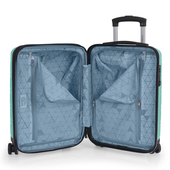 Gabol Uyiko 4 Rollen Kabinentrolley 54 cm mit Dehnfalte