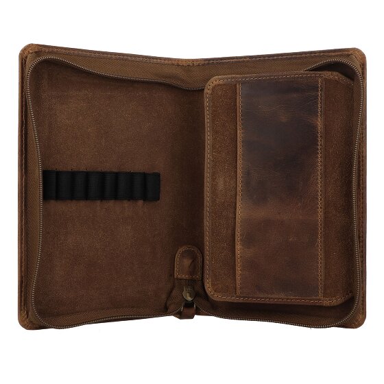 Greenburry Vintage Stifteetui Leder 13.5 cm