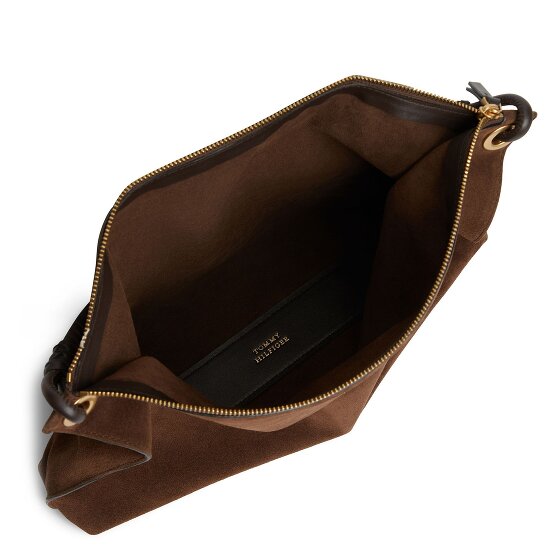 Tommy Hilfiger TH Statement Leather Schultertasche Leder 42 cm