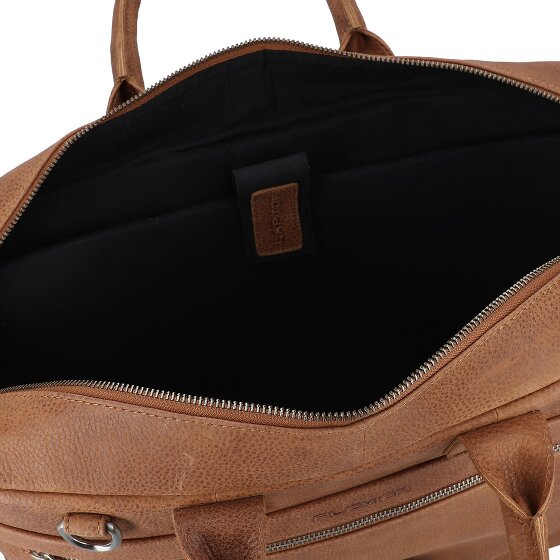 Plevier Urban Aktentasche Leder 39 cm Laptopfach