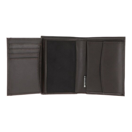 oxmox Leather Geldbörse RFID Schutz Leder 10 cm