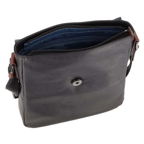 bugatti Corso DeLuxe Umhängetasche Leder 21 cm