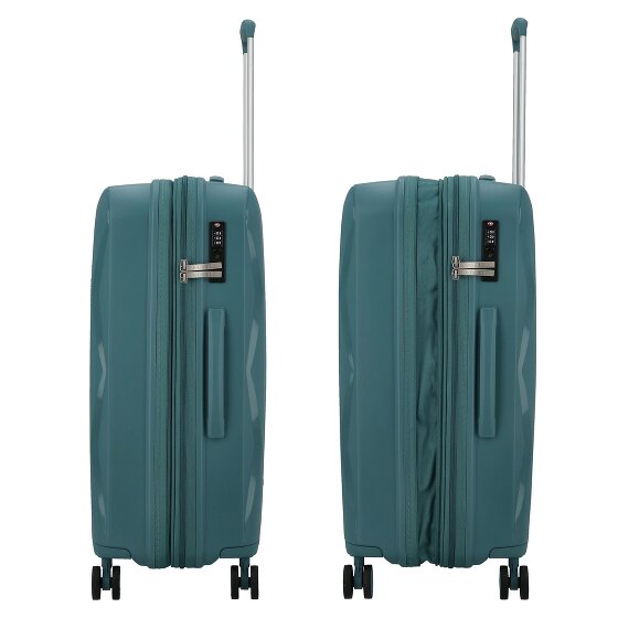 Gabol Infinity 4 Rollen Trolley 66 cm mit Dehnfalte