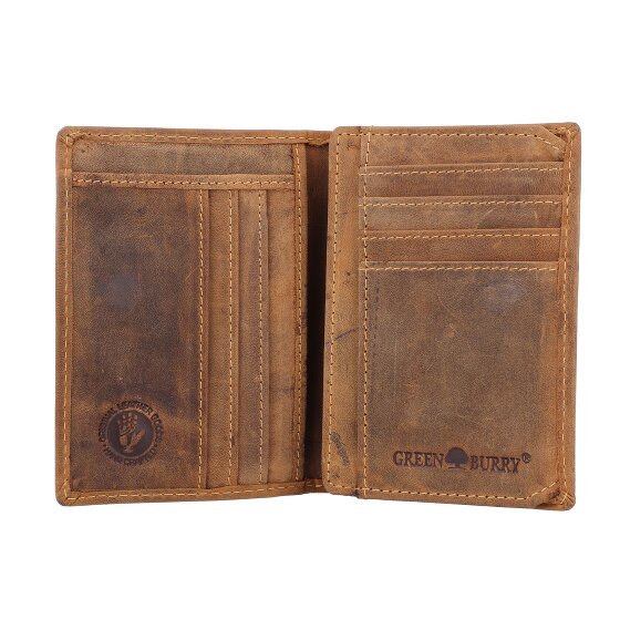 Greenburry Vintage Ausweisetui RFID Leder 9 cm