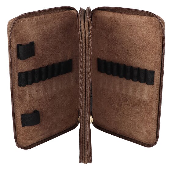 Greenburry Vintage Stifteetui Leder 13 cm