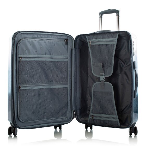 Heys Black Camo 4 Rollen Trolley M 66 cm mit Dehnfalte