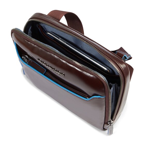 Piquadro Blue Square Umhängetasche Leder 21 cm
